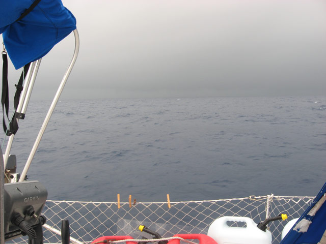 Sailing under storm